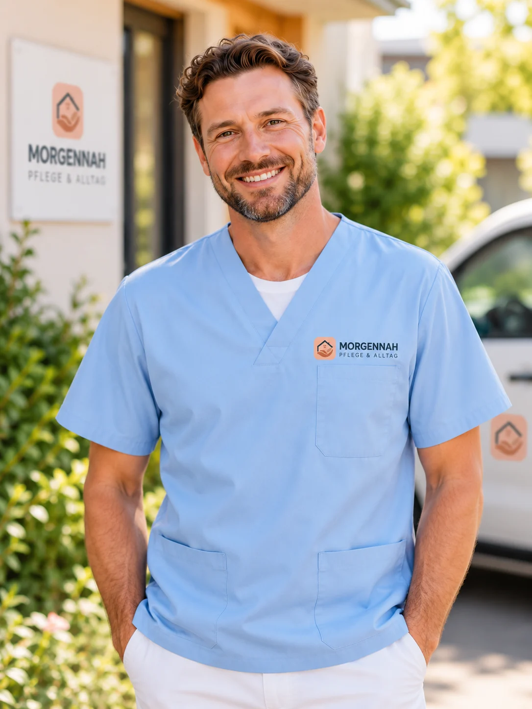 Fiktives Teamporträt von Daniel Hoffmann