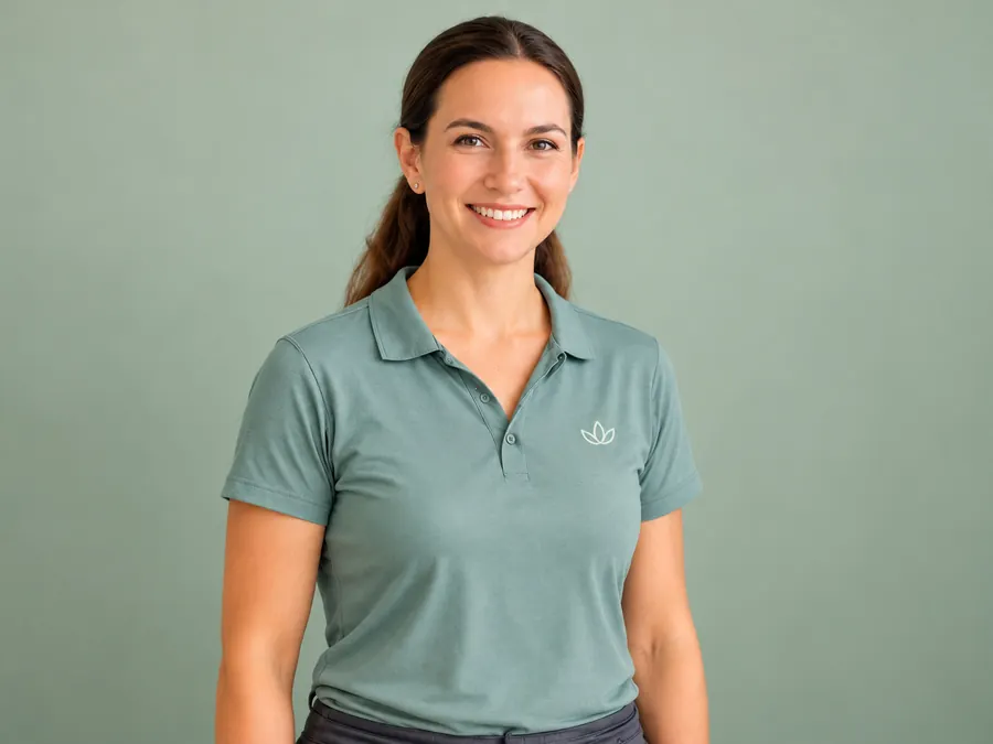 Porträt von Clara Hoffmann, fiktives Mitglied des VITALORA-Teams
